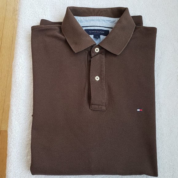 Tommy Hilfiger Men's Long Sleeve Polo Shirt, Size: L - Picture 13 of 16